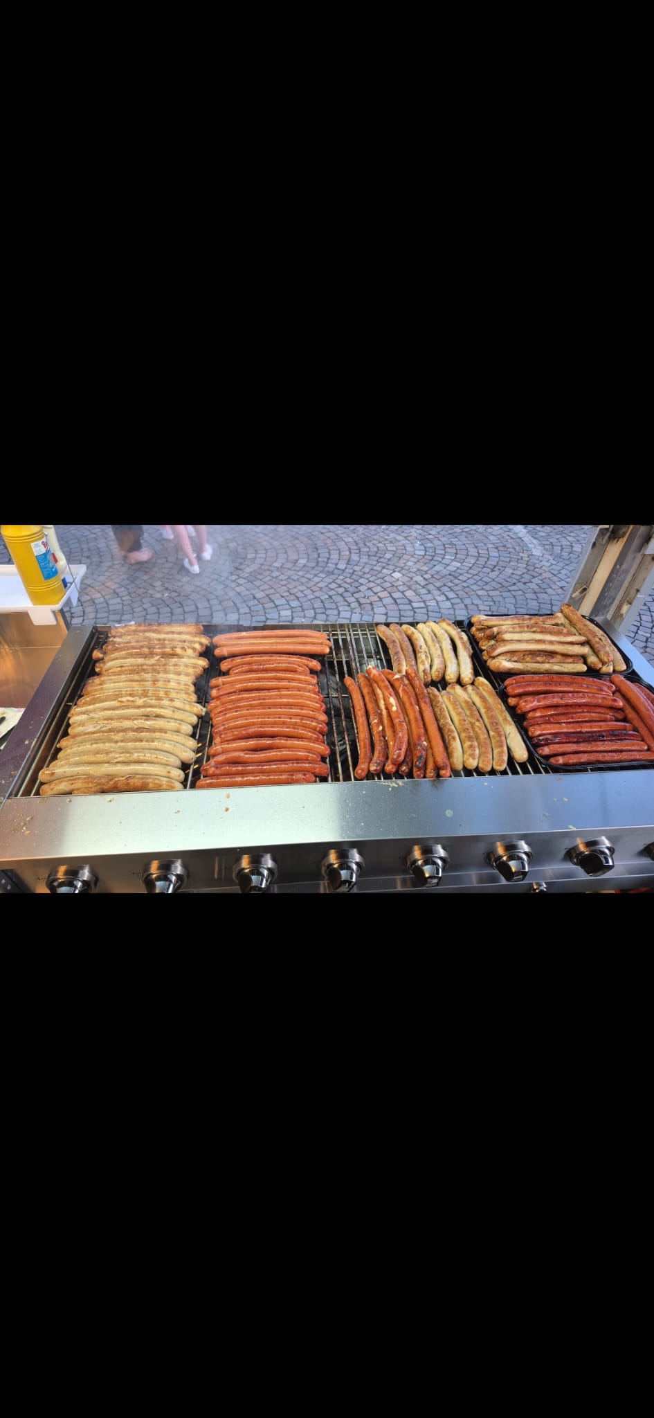 Grill im Einsatz